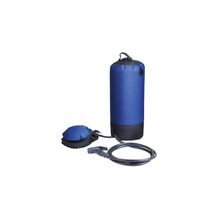 Comprar DUCHA CAMPING 12LTS CON BOMBA DE PIE