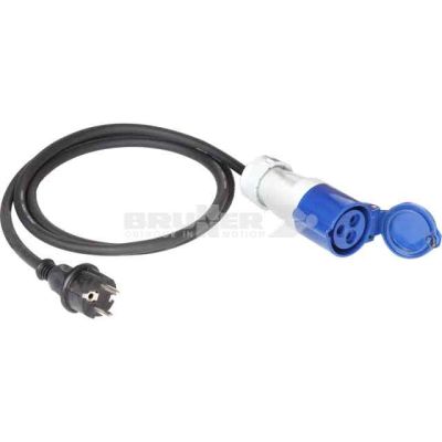 ADAPTOR SCHUKO/CEE CON CABLE 30CM