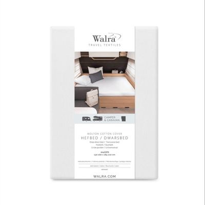 Protector de colchón Walra Molton (cama abatible/cama transversal) blanco 130x185