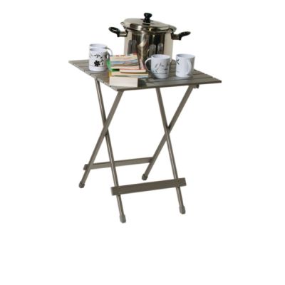 MESA PLEGABLE AUXILIAR DE ALUMINIO