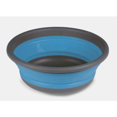 Cubo bajo plegable redondo