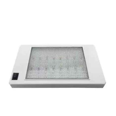 PLAFON RECTAGULAR LED CON INTERUPTOR INTEGRADO