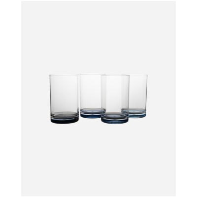 VASO DE AGUA CIELO 320ml 4PZAS GIMEX 