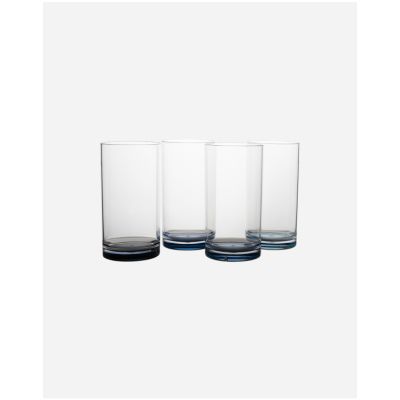 VASO LARGO CIELO 480ML 4Pzas GIMEX
