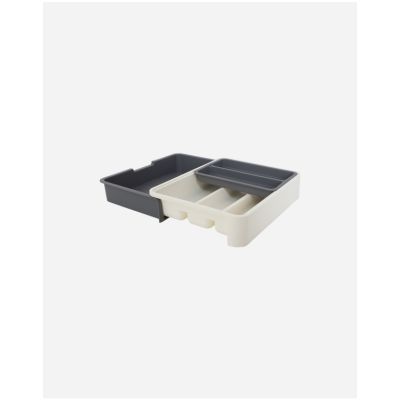 CUBERTERO AJUSTABLE GRIS/BLANCO GIMEX