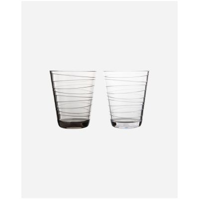 VASO RAYAS 300 ml 2Pzas GIMEX